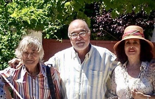 Con Carlos París y Lidia Falcón
